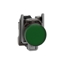 P.light metal green LED lens 230 240V