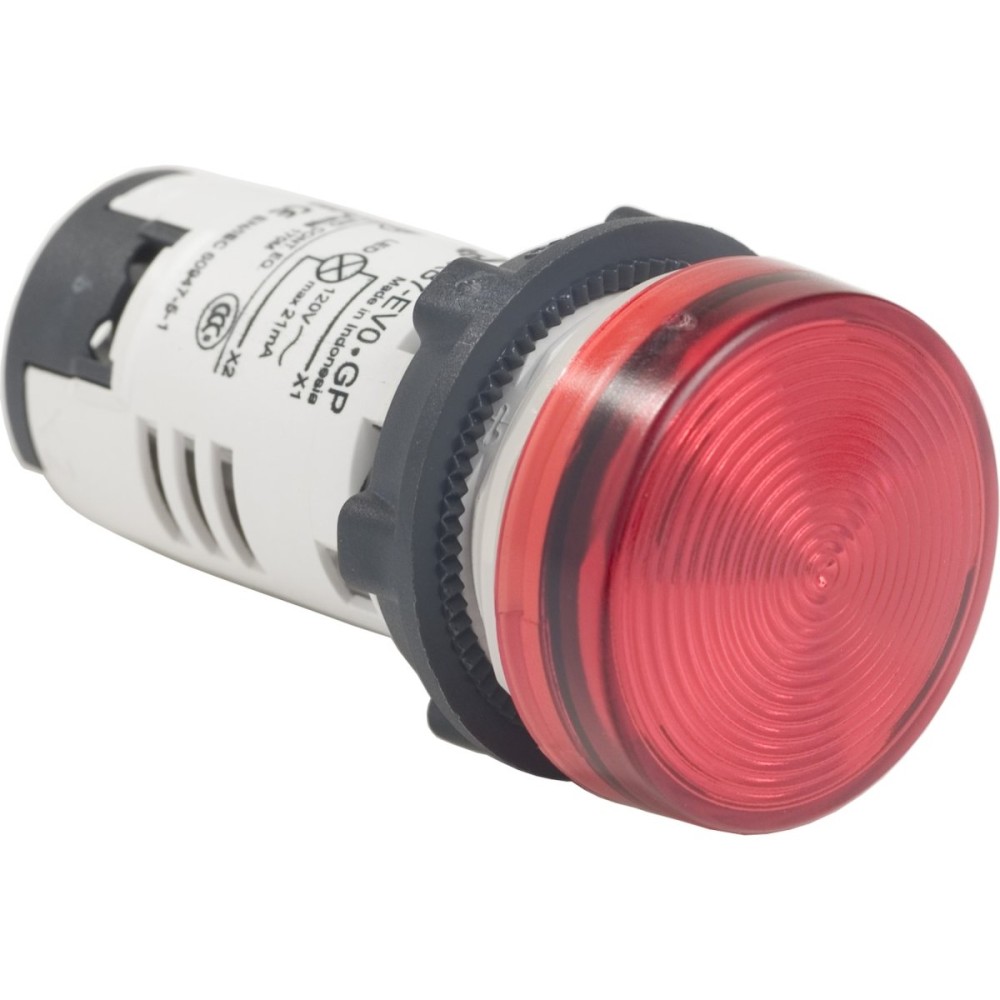 Monolit Pilot Light plast red 110V
