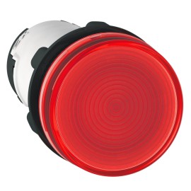Monolit Pilot Light red BA9s bulb 250V