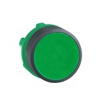 Head PB plastic green flush unmark