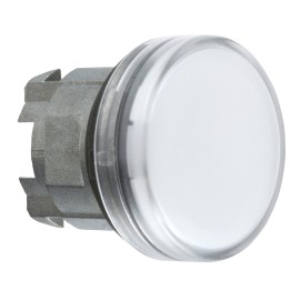 Pilot Light metal white plain lens BA9s