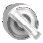 Head ill SS metal white 2pos spr ret