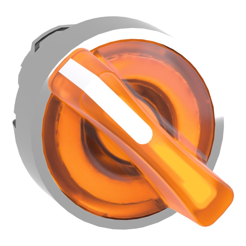 Head ill SS metal orange 2pos spr ret