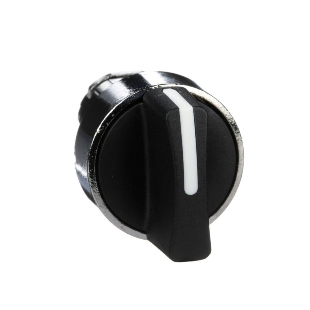 Head SS metal black 3pos spr ret center