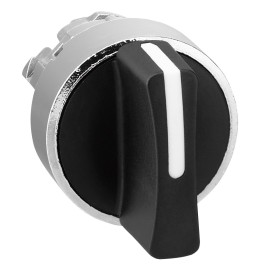 Head SS metal black 3pos right to center