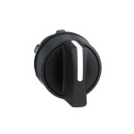 Head Sel Sw plast black 3pos stay put