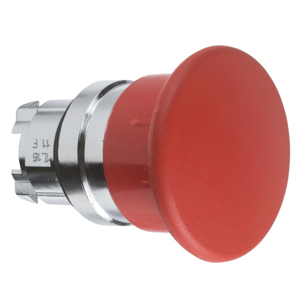 Head PB metal red mushr 40mm