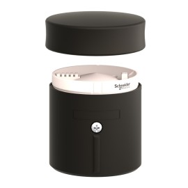 Base unit cover T.light black side cable