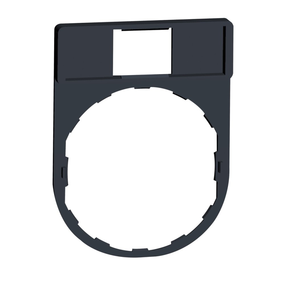 Legend holder 30x40 plastic 8x27