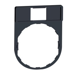 Legend holder 30x40 plastic 8x27