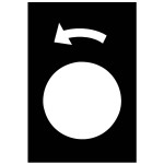 LEGEND 30 X 40 MM BLACK SLEW LEFT SLOW