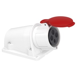 WALL SOCKET PK PRATIKA SCREW 32A IP44 38