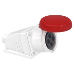 WALL SOCKET PK SCREW 32A IP67 220V 3PT 5