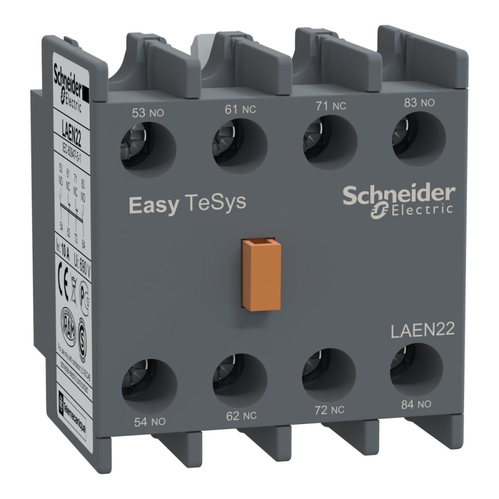 Easy TeSys auxiliary contact 2NO 2NC