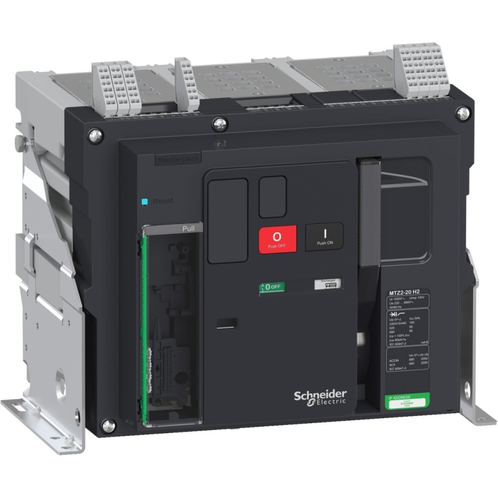CIRCUIT BREAKER MTZ2 20 H2 3P FIXED