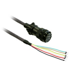 PWRcable BCH16 3M 6G2.0 noSHLD MIL BRK