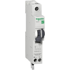 Easy9 RCBO 240V 1P + N 25A C 6000A 30mA