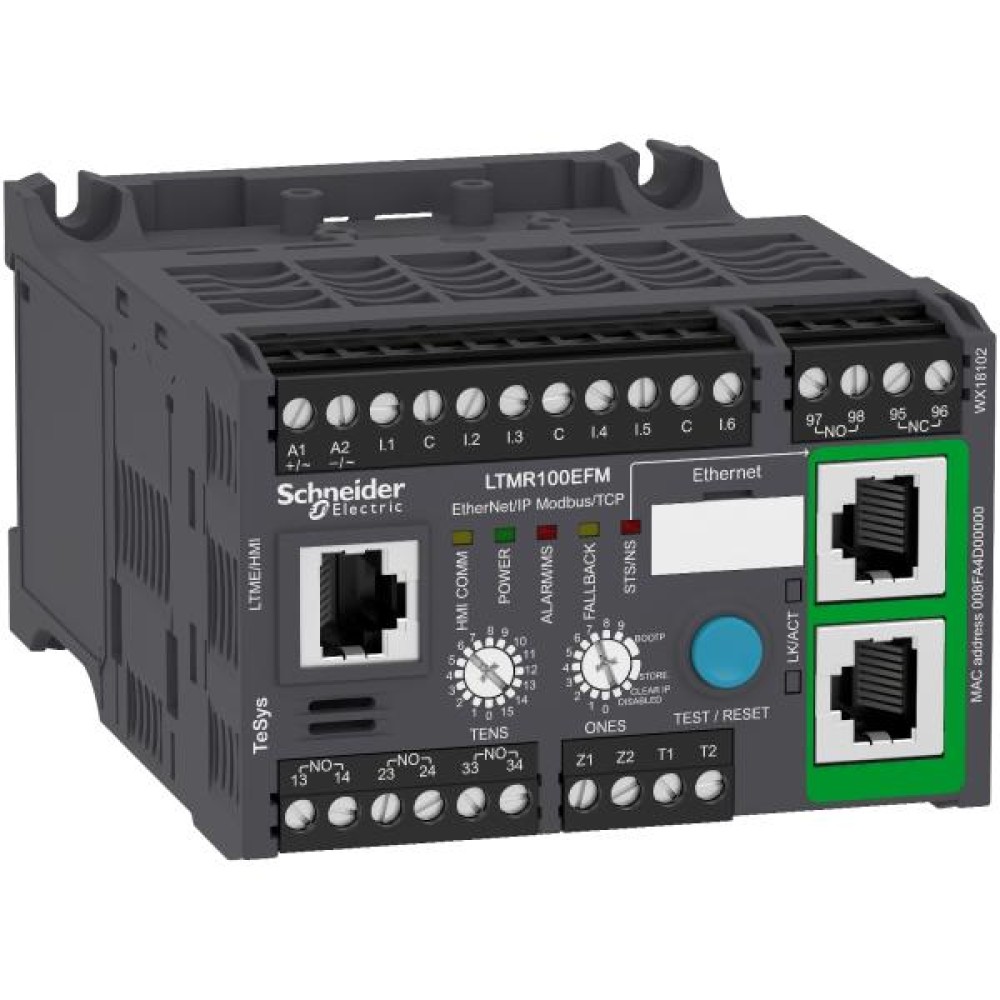 CONTROLLER ETHERNET 5 100A 115 230VAC
