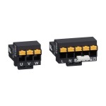 Drive power input/output connector kits