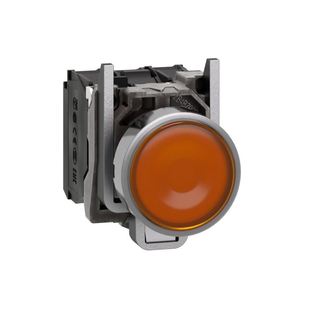 Ill PB metal orange flush LED 230 240V