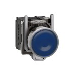 Ill PB metal blue flush LED 230 240V