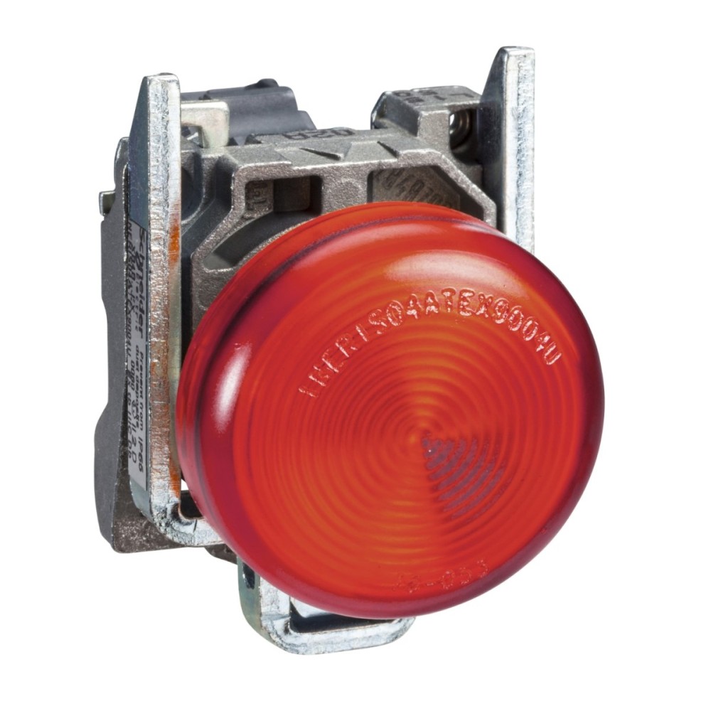 P.light metal red lens BA9s bulb 250V