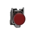 Pilot Light metal red LED lens