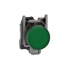 P.light metal green LED lens 110 120V