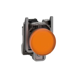 P.light metal orange LED lens 110 120V
