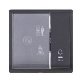 250V 10A 1G Bell SW w ILL DND,PCU,PW Sym
