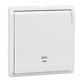 20A 1 Gang Double Pole Switch with Neo