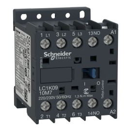 3P CONTACTOR 9A AC3 4KW 1NO 110VAC COIL