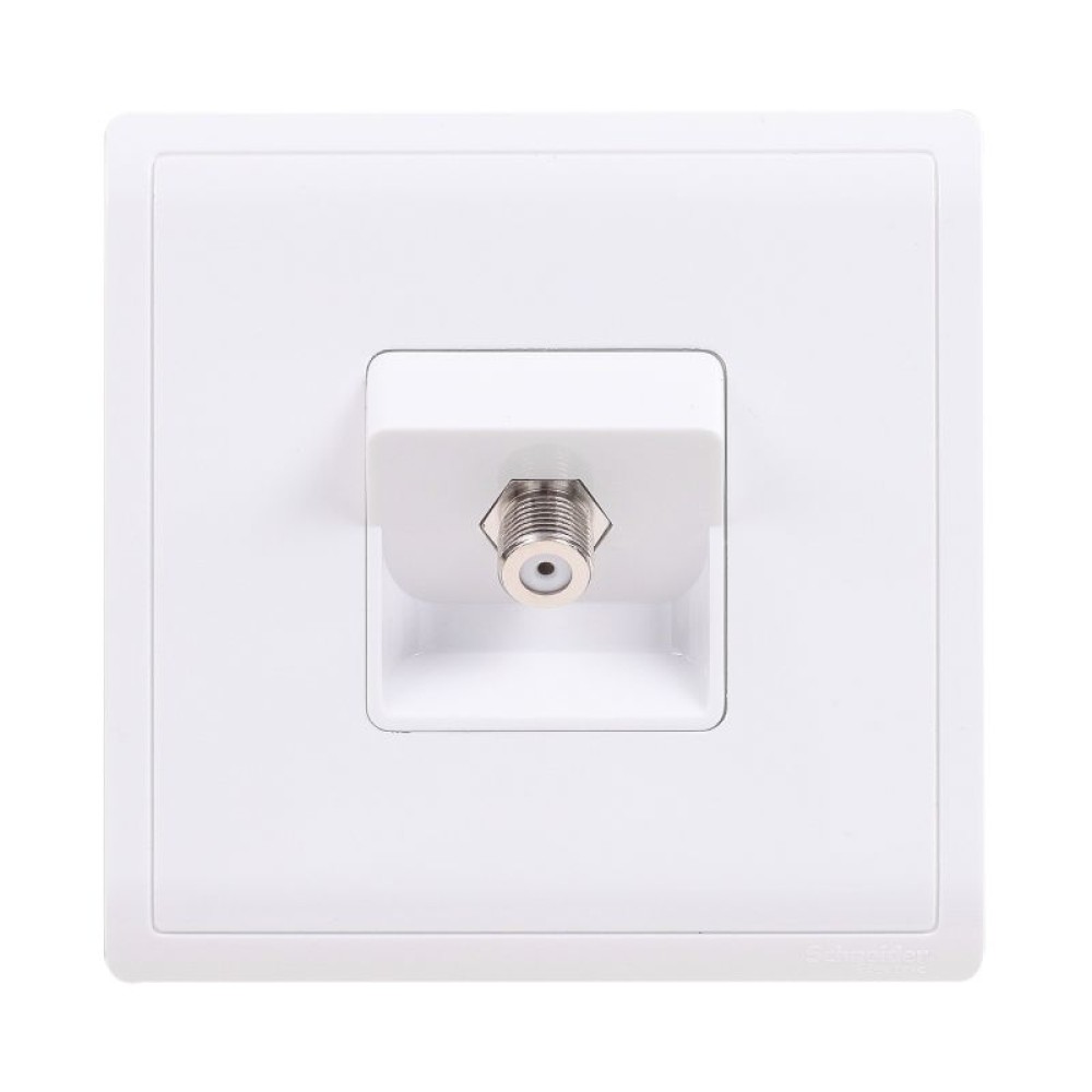 1 Gang CATV socket 45 degree incline,