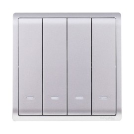 10AX 250V 4G 1W SW w Fluo Loc