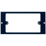 Plate accept mulded twin gang, 87mm