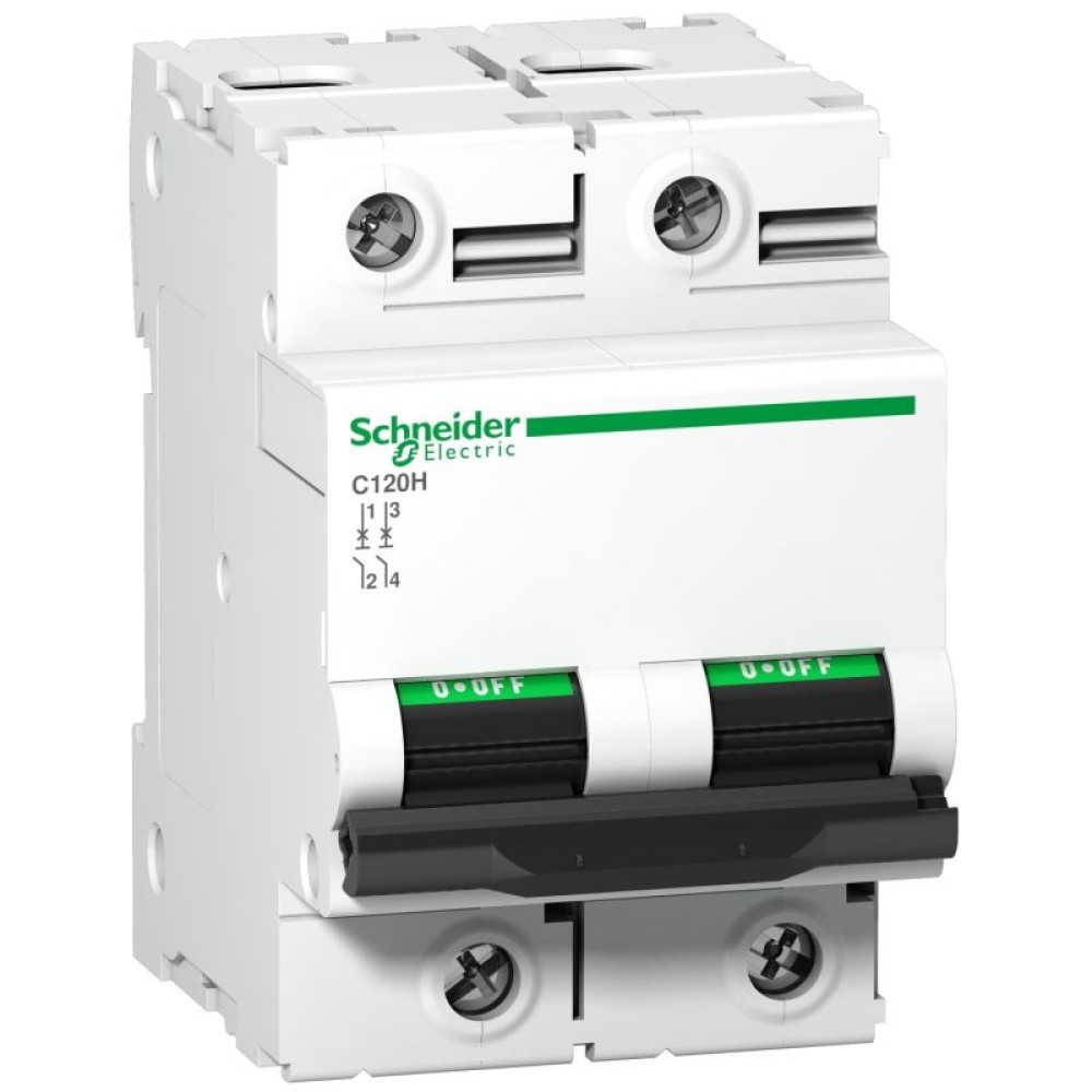 Acti9 C120H MCB 2P C 63A 15000A 415V