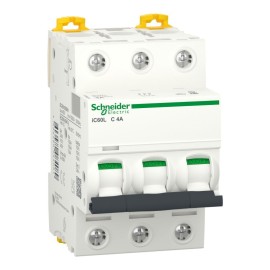 Acti9 iC60L 3P C 4A MCB