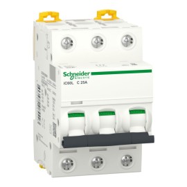 Acti9 iC60L 3P C 25A MCB