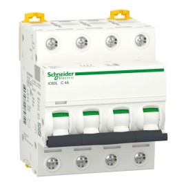Acti9 iC60L 4P C 4A MCB