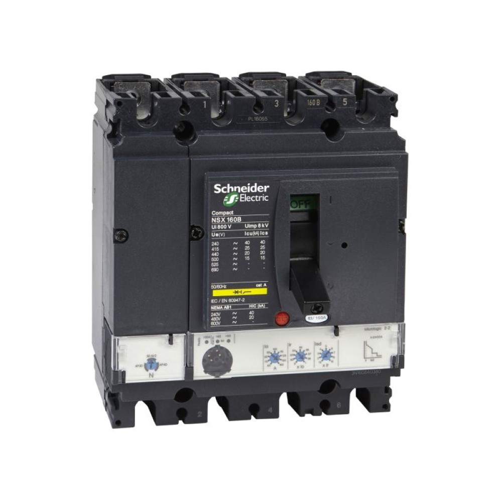 NSX160N M.logic 2,2 100A 4P NSX160N M.logic 2,2 100A 4P