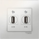 2 x 2.1A USB Charger, WE