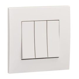 16AX 250V 3Gang 1Way Switch