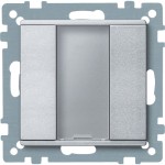 KNX push-btn.1g plus TPm alu SysM