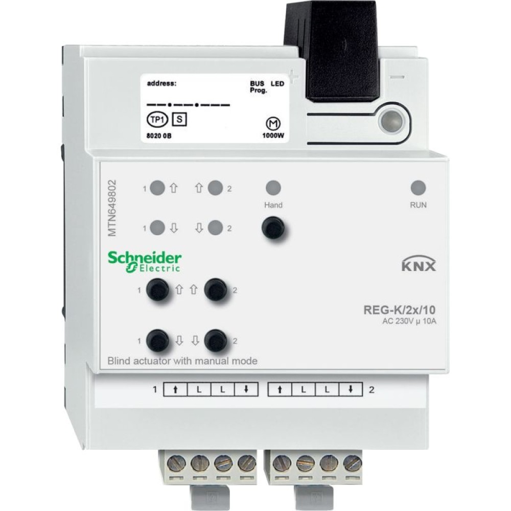 KNX bli.act.REG-K/2x/10 w.man.mode KNX bli.act.REG-K/2x/10 w.man.mode