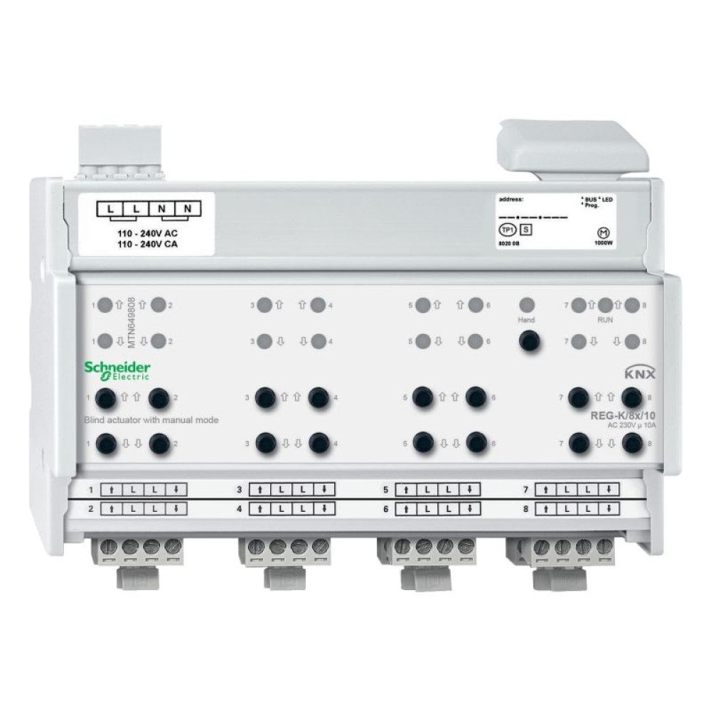 KNX bli.act.REG-K/8x/10 w.man.mode KNX bli.act.REG-K/8x/10 w.man.mode