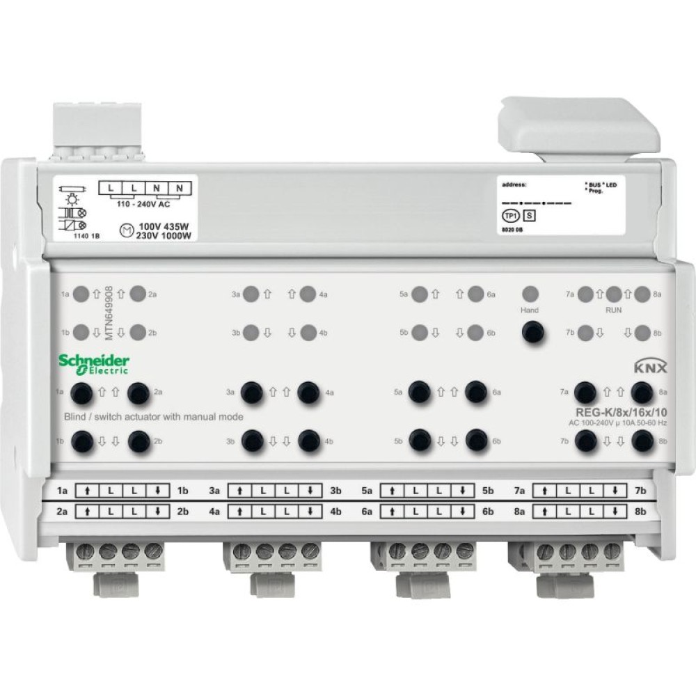 KNX bl.sw.act.REG-K/8x/16/10 w.man.mode KNX bl.sw.act.REG-K/8x/16/10 w.man.mode