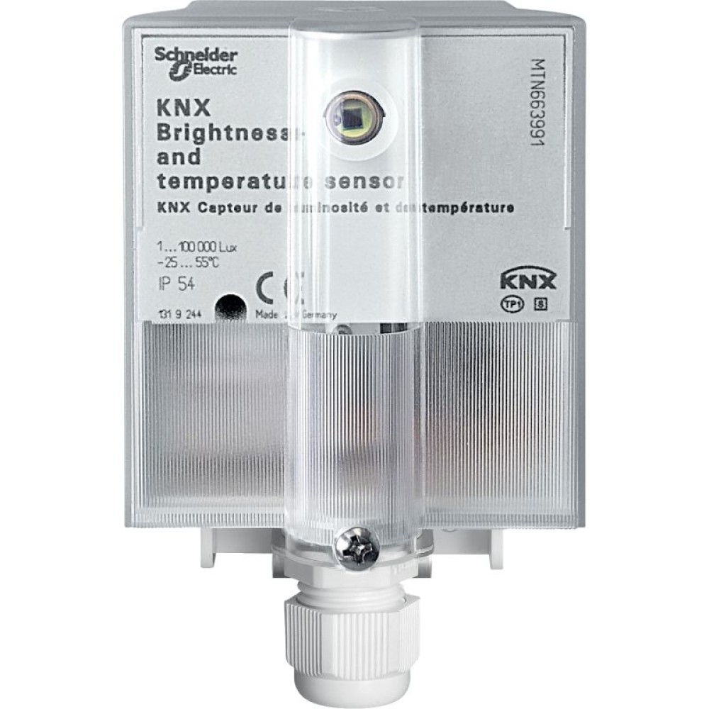 KNX brightness- a. temperature sensor KNX brightness- a. temperature sensor