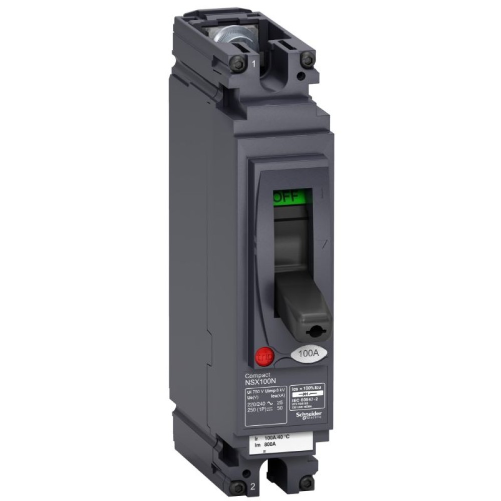 BREAKER NSX100N 16A 1P 50KA AC/DC