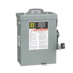 SWITCH FUSIBLE GD 240V 30A 3P NEMA3R