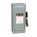 SWITCH FUSIBLE HD 600V 30A 3P NEMA1